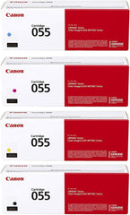Canon CRG 055 Standard Capacity Toner Cartridge for MF743 & MF741 Printers, with Black/Cyan/Magenta/Yellow