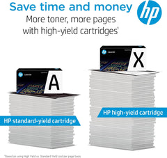 HP 206X Black High-yield Toner Cartridge | Works with HP Color LaserJet Pro M255, HP Color LaserJet Pro MFP M282, M283 Series | W2110X, Pack of 1, Black